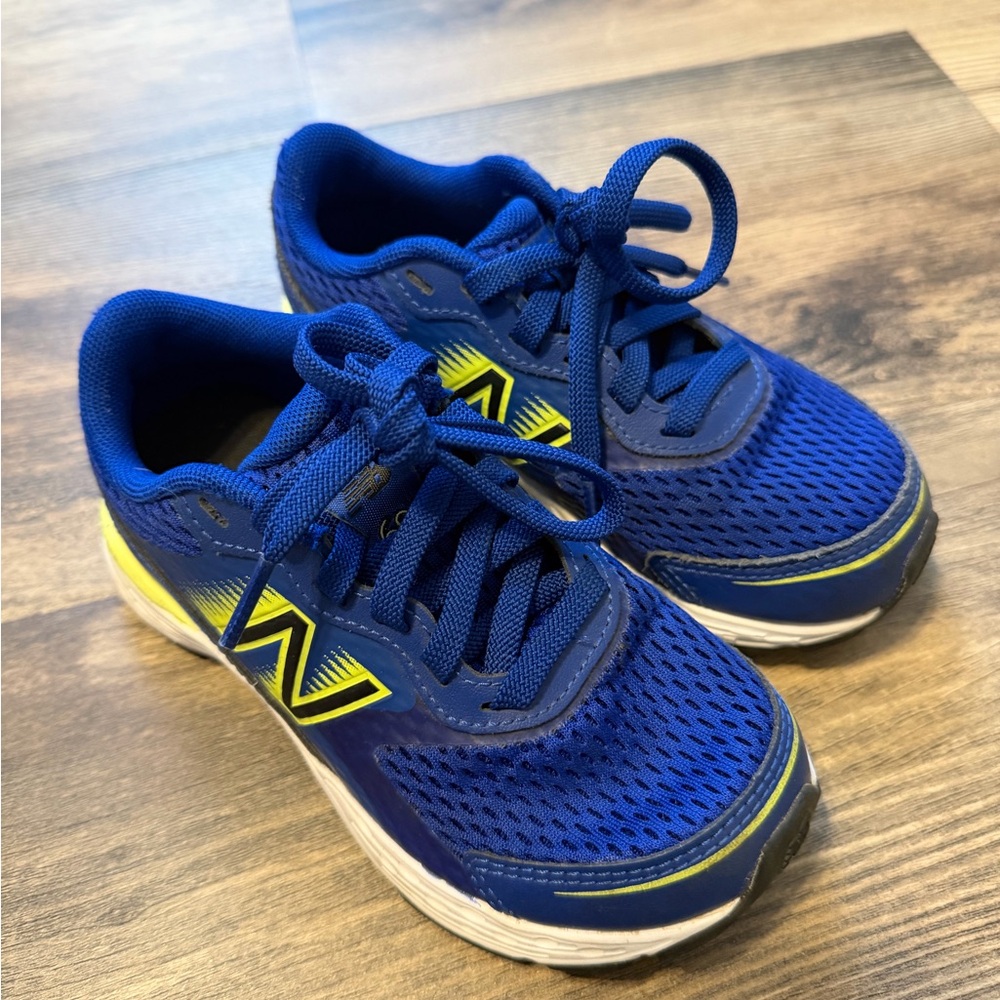 New Balance Kids 680v6 Bungee Little Kid Sneakers Size 11